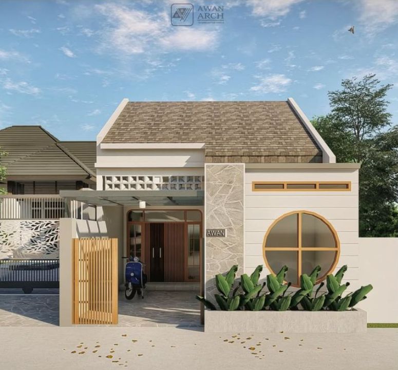 Rumah Minimalis Japandi