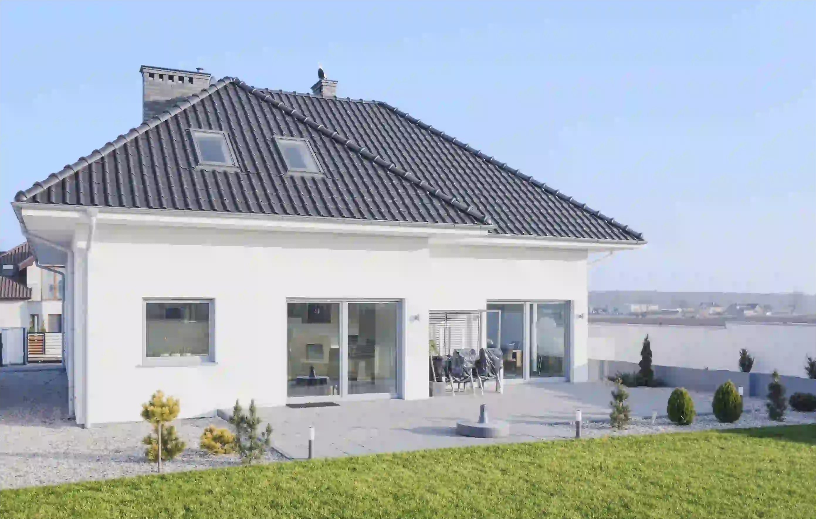 Rumah Scandinavian dengan warna netral
